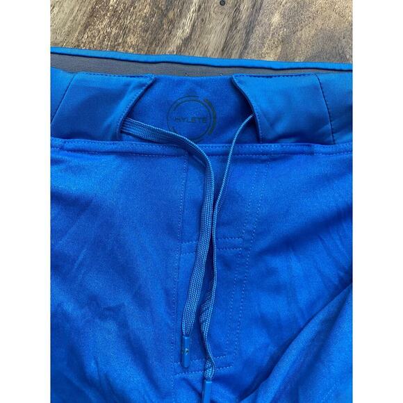 HYLETE Blue Fuse Athletic Gym Shorts Size Medium - Picture 3 of 7